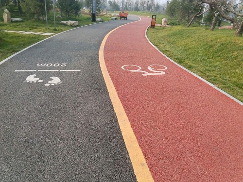 彩色防滑路面 彩色防滑路面