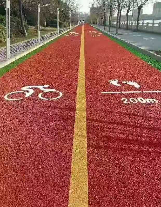 城市防滑透水地坪