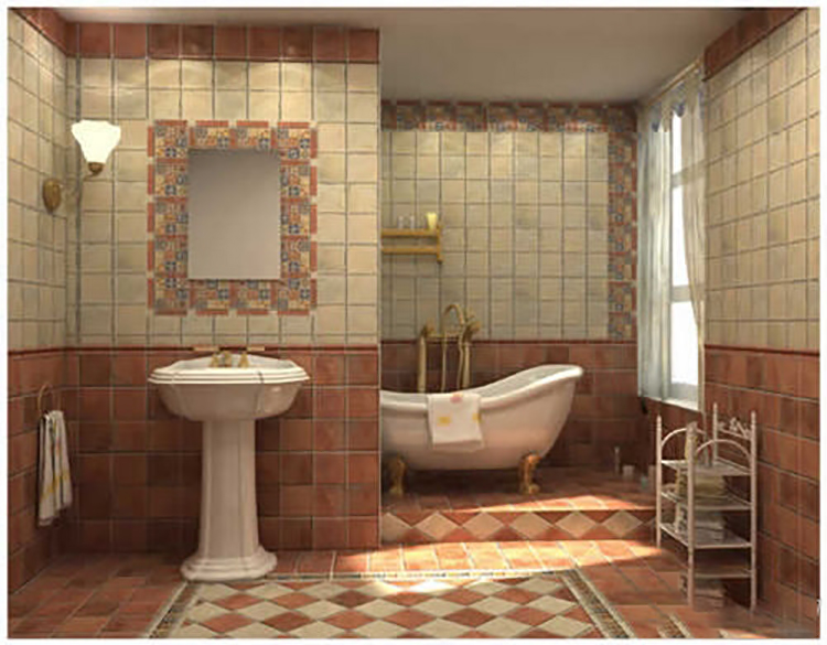 卫生间瓷砖防滑 卫生间瓷砖防滑