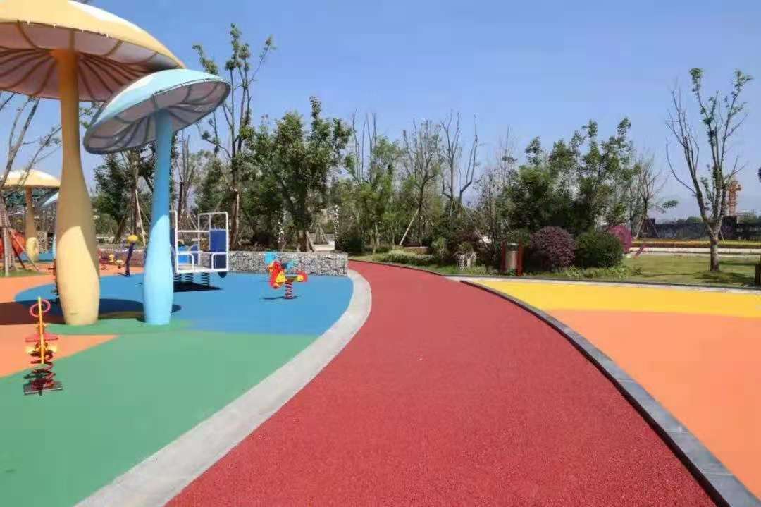 苏州陶瓷颗粒防滑路面