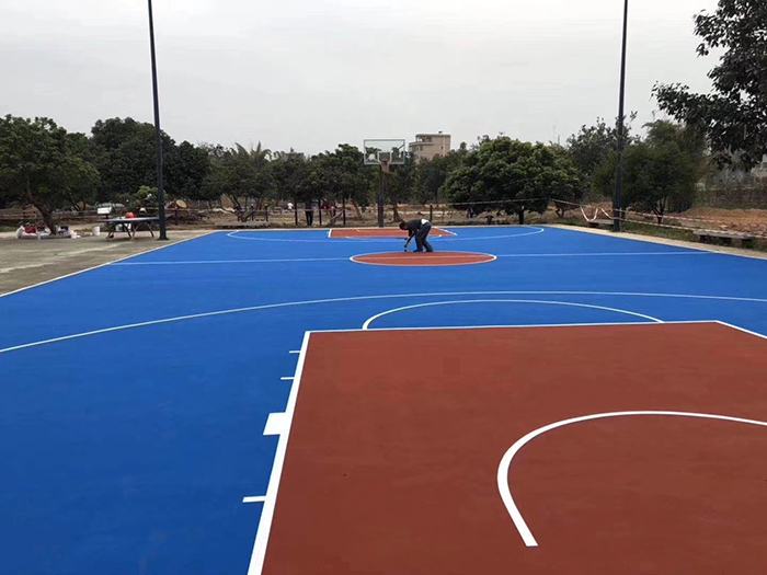 苏州陶瓷颗粒防滑球场